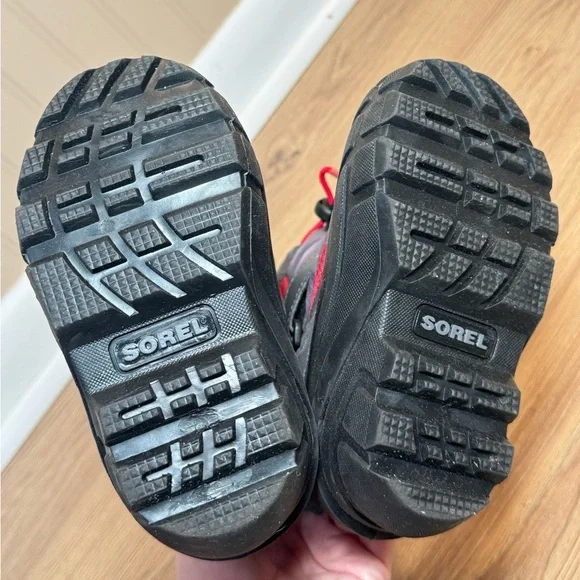 Sorel Toddler Snow Rain‎ Boots Insulated Size 3 Toddler - Picture 2 of 6